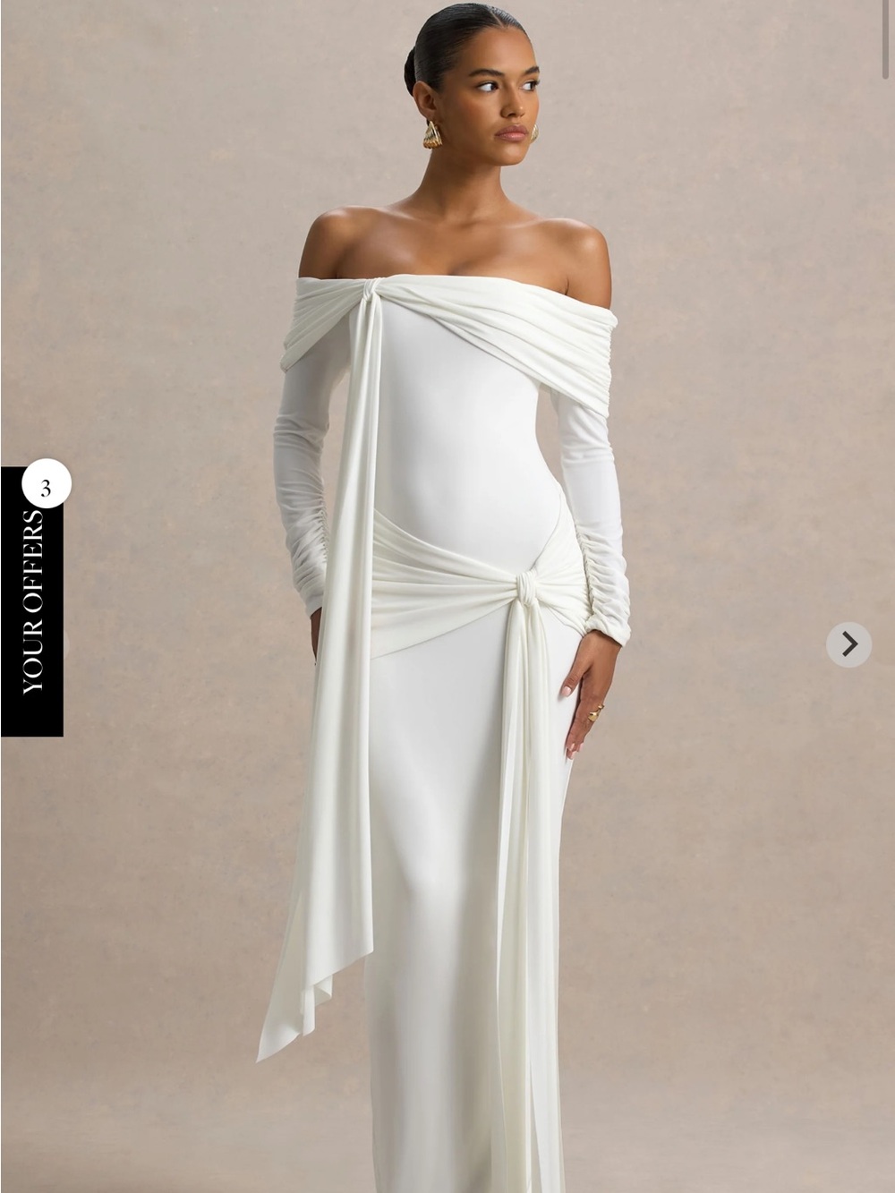 Club L London White Dress